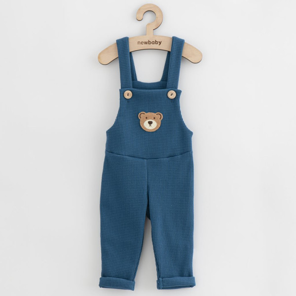 Kojenecké lacláčky New Baby Luxury clothing Oliver modré 56 (0-3m)
