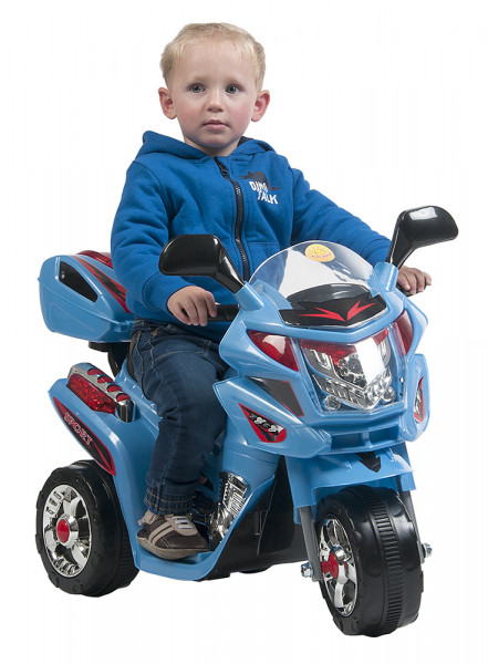 Dětská motorka Rallye modrá