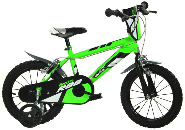 KUBIsport 05-CSK5163K-ZE Dino bikes 416U zelená 16&quot; 2023 dětské kolo