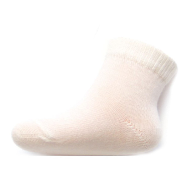 Kojenecké bavlněné ponožky New Baby bílé 62 (3-6m)