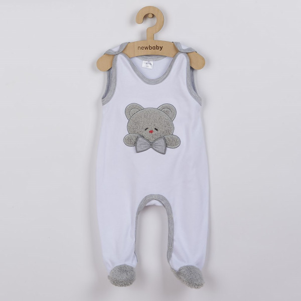Luxusní kojenecké dupačky New Baby Honey Bear s 3D aplikací 62 (3-6m)