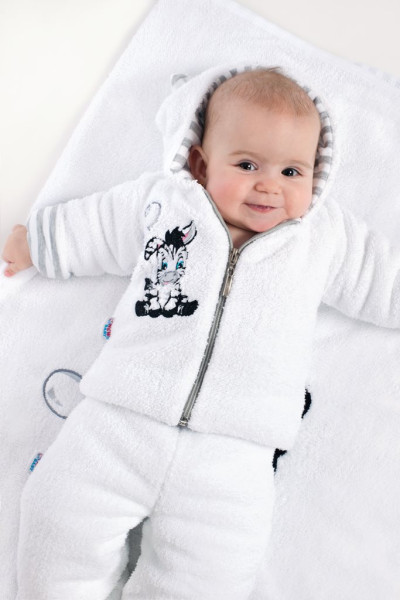 Luxusní dětská zimní deka New Baby Zebra 110x90 cm 